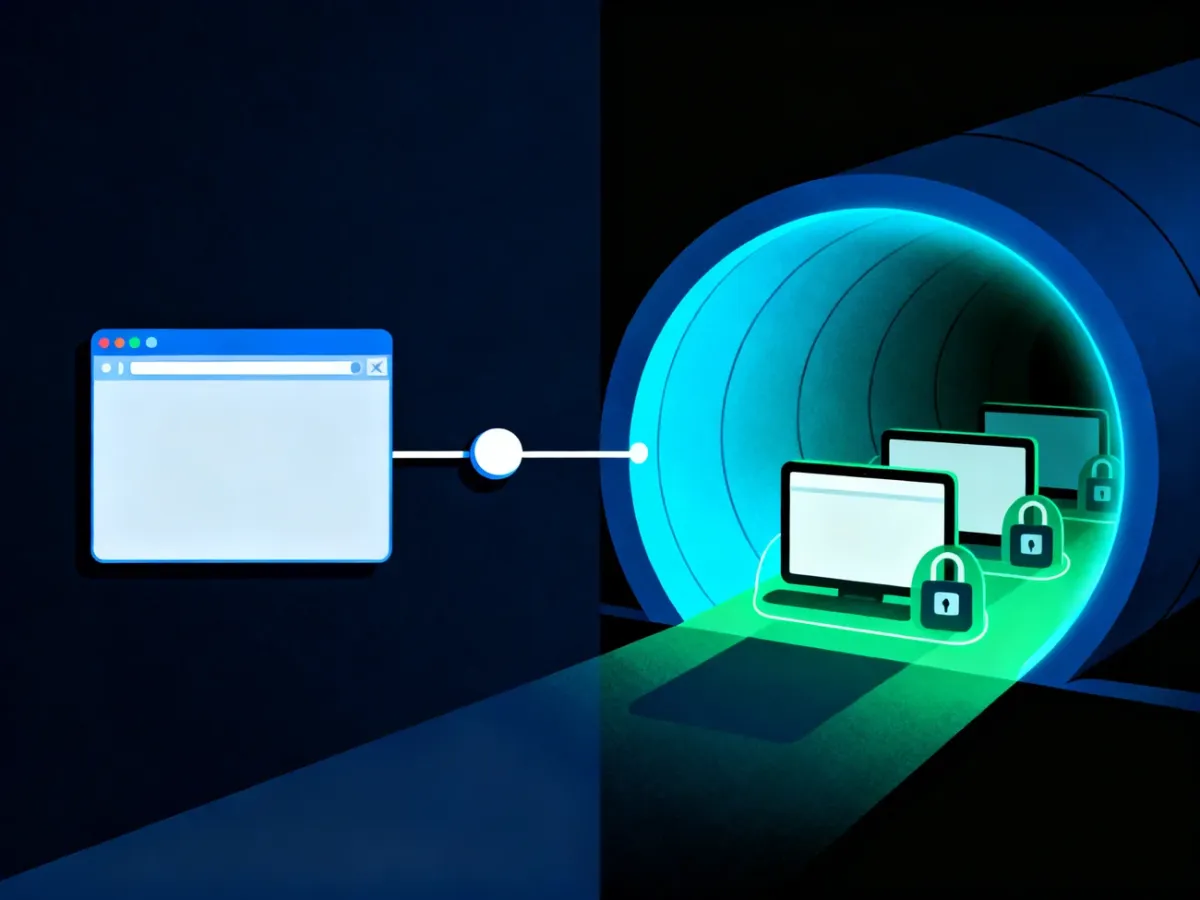 Porównanie działania proxy i VPN